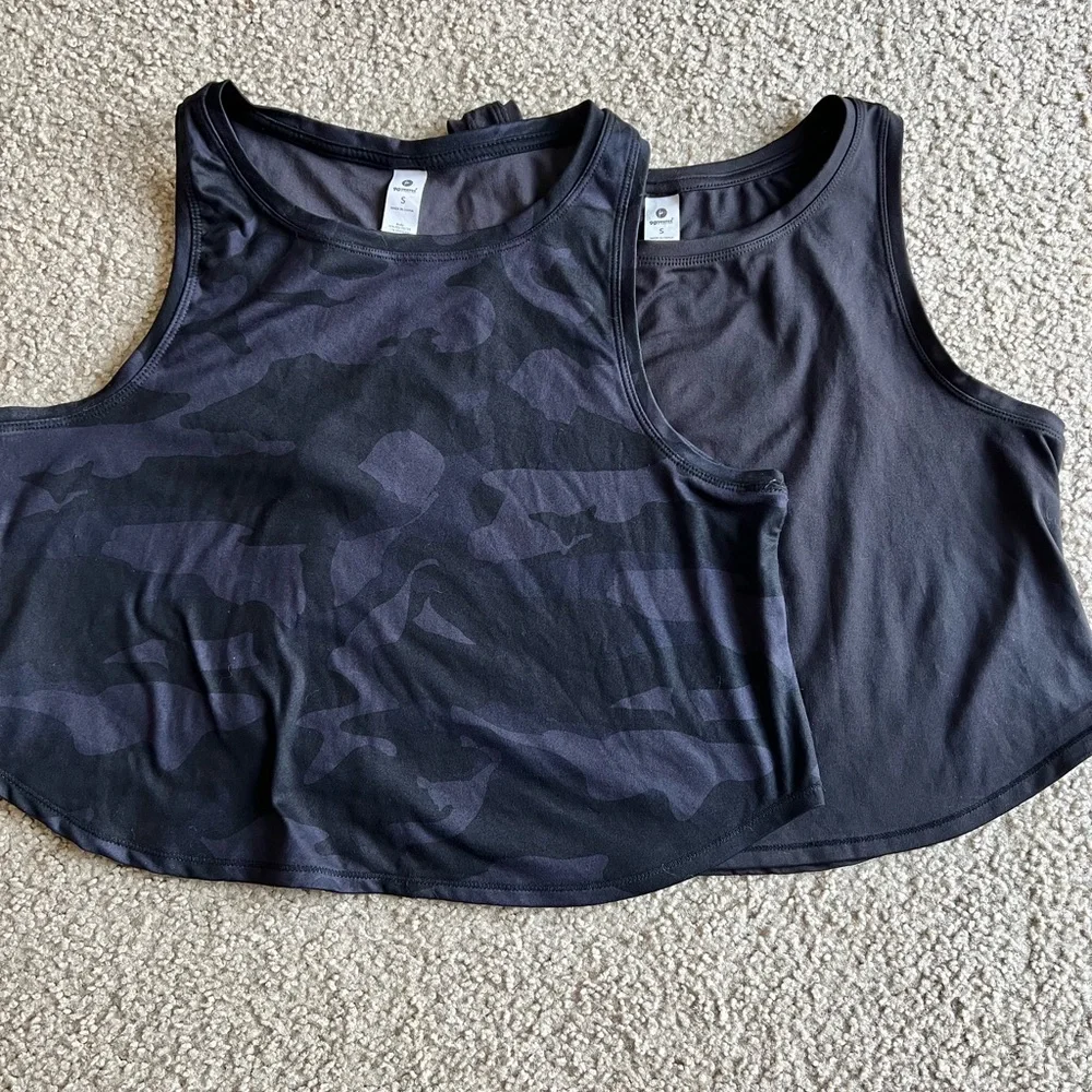90 Degree By Reflex Crop Tank Tops (2) - Picture 1 of 4